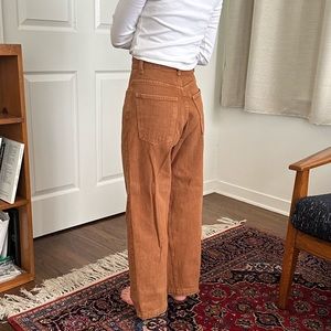 Los angeles apparel high waisted jeans